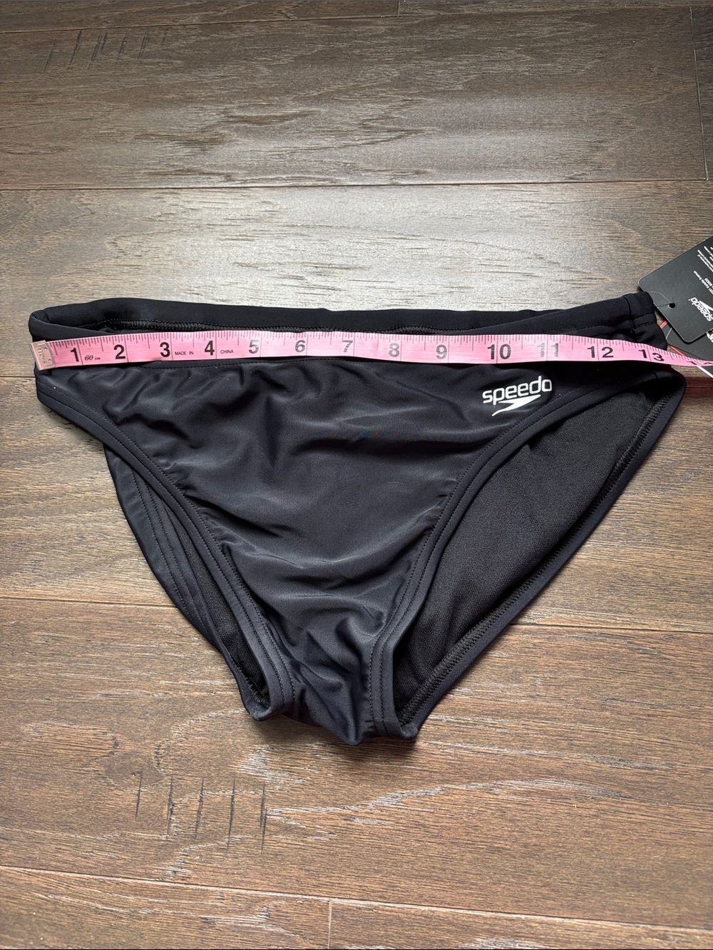 Speedo Anthracite UPF 50+, chlorine resistant, Eco flex performance swim briefs - Picture 4 of 6